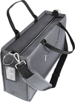 Sigel Laptoptas Desk Sharing Bag Premium L Geschikt voor max. (Laptop): 43,9 cm (17,3) Donkergrijs (b x h x d) 50 x 28 x 15 cm