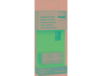 Sigel Magneet SuperDym C20 Super Strong Cube Design (b x h x d) 20 x 20 x 20 mm dobbelsteen Zilver 2 stuks GL706