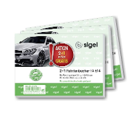 Sigel T1179 DIN A6 liggend Ritregistratieboek Aantal paginas: 40 3 stuk(s)