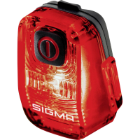 Sigma HIRO 10 Achterlicht LED lamp werkt op batterij werkt op een accu