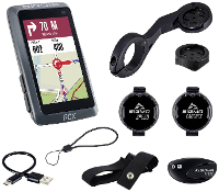 Sigma ROX 12.1 EVO Sensor Set   Night Grey Fietsnavigatie Fietsen Europa Bluetooth, GPS, GLONASS