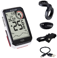 Sigma ROX 4.0 Fietsnavigatie Fietsen GPS, GLONASS, Spatwaterdicht