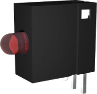 Signal Construct DVCD11 LED module 1 voudig Geel (b x h x d) 6 x 10 x 10 mm