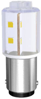 Signal Construct MBRD150804A LED lamp Rood BA15d 24 V DC/AC