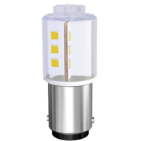 Signal Construct MBRD151218A LED lamp Geel BA15d 230 V DC/AC