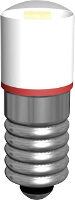 Signal Construct MWCE5563 LED signaallamp Wit E5.5 18 V/AC