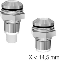 Signal Construct SLQ08KL195M Holle lichtgeleider Doorsteekmontage Box