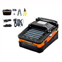 SignalFire AI 5 Pro Optische Glasvezelklem Splicer 6 Motoren Kernuitlijning 8s Fiberverbinding Automatische FTTH Splicin