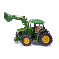 Control32   John Deere 7310R met frontlader en Blu