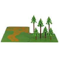 SIKU FARMER Feldwege und Wald decors