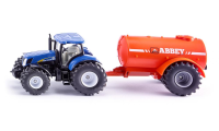 Farmer   Tractor met eenassig giervat
