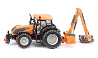 Farmer   Tractor met Kuhn bermmaaier