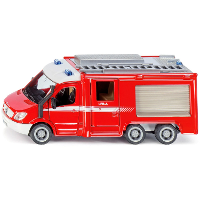 SIKU Super   Mercedes Benz Sprinter 6X6 brandweer modelvoertuig