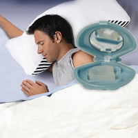 Silent Sleep Silicon Snore Stopper Anti Snoring Nose Clips Aids