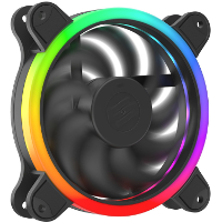 SilentiumPC Corona HP EVO ARGB 120 mm case fan 3 pins fan connector