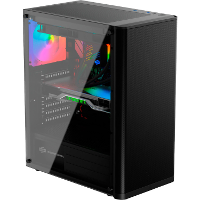 SilentiumPC Ventum VT2 TG ARGB éx USB A 3.2 (5 Gbit/s), 2x Audio, Window kit