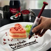 Silicone Biscuit Syringe Cake Cream Cup Chocolate Decorating Pen