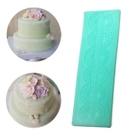 Silicone Cake Mold Fondant Cake Lace Decoration Silicone Lace Mold