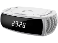 Silva Schneider CCD 16 FM Wekkerradio Wit