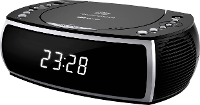 Silva Schneider CCD 16 FM Wekkerradio Zwart