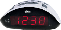 Silva Schneider UR 1190 FM Wekkerradio Zwart, Grijs