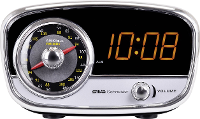 Silva Schneider UR 1967 FM Wekkerradio AUX, FM Zwart