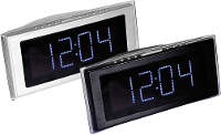 Silva Schneider UR D 601 Uhrenradio FM Wekkerradio Zilver