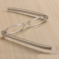 Silver 360 Degree Rotation Rotating Folding Presbyopic Reading Glasses Strength 1.0 1.5 2.0 2.5 3.0 3.5
