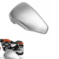 Silver Left Side Battery Cover For Harley Sportster Xl883 Xl1200 2004 2013
