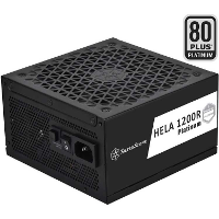 SilverStone HELA 1200R Platinum, 1200W voeding 7x PCIe, Kabel Management