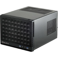 SilverStone SG13B mini tower behuizing
