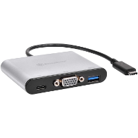 SilverStone USB C naar VGA adapter