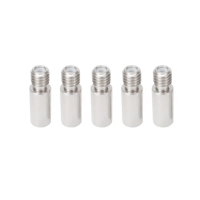 SIMAX3D® 5 delig 4 mm tot 2 mm keel met PTFE roestvrijstalen hotend mondstuk Keel 1,75 mm filament voor 3D printer
