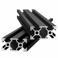 SIMAX3D® 5st 2040 lineaire rail zwart aluminium profiel 1m extrusie lineaire bewegingsgeleiders voor 3D printer CNC onde