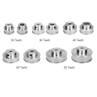 SIMAX3D® GT2 Timing Katrol 30/36/40/48/60 Tanden Wiel Boring 5 / 6.35 / 8/10 / 12Mm Aluminium Tandwiel Tanden Breedte 6