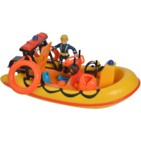 Brandweerman Sam   Neptunus boot met 1 figuur