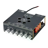 Sinilink DP600H XY DP600H Bluetooth audio Power Amplifier 2.1 Kanaal 300Wx2+600W DC 19 51V AUX USB Audio
