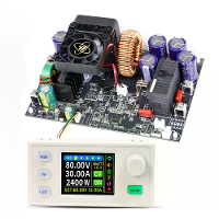 Sinilink XY8030S DC voeding 80V 30A 2400W regelbare spanningsstroomomvofmermodule ware kleur LCD MPPT zonne oplader hoge