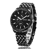 Sinobi 9268 Fashion Men Quartz Watch Casual Analog Waterproof Men Wristwatch