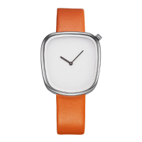 Sinobi 9705 Luxury Simple Design Leather Strap Fashion Men Women Quartz Wrist Watch