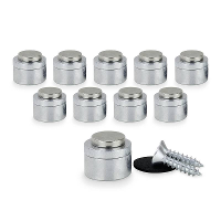 Sintron Magneet (Ø x h) 12.7 Mm x 6.35 Mm RVS 10 stuk(s) 207901