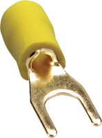 Sinuslive 13199 Vorkkabelschoen 4 mm² Schachtdiameter=4 mm Deels geïsoleerd Geel 10 stuk(s)