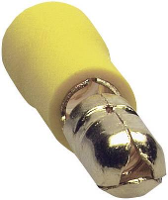 Sinuslive Car Hifi bol kabelschoen Set van 10 stuks 6 mm² 6 mm Verguld