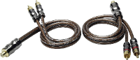 Sinuslive YX 2 Y cinchkabel 0.50 M [1x Cinch koppeling   2x Cinch stekker]