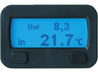 Thermostaat Thermostaatfunctie, Opbouw, Inbouw, Binnentemperatuur, Buitentemperatuur, Ijswaarschuwing, Steigingsmeter, Hellingmeter, Datum, 12/24 H Weergave,