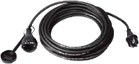 SIROX 346.310 CO Stroom Verlengkabel 16 A Zwart 10.00 M H07RN F 3G 1,5 mm²