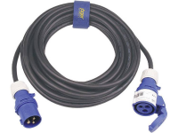 SIROX 361.410 Stroom Verlengkabel 16 A Zwart 10.00 M H07RN F 3G 2,5 mm²