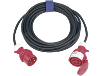 SIROX 363.425 Stroom Verlengkabel 16 A Zwart 25.00 M H07RN F 5G 2,5 mm²