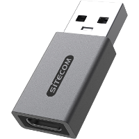 Sitecom USB A naar USB C Mini adapter