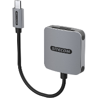 Sitecom USB C kaartlezer UHS I (104MB/s)